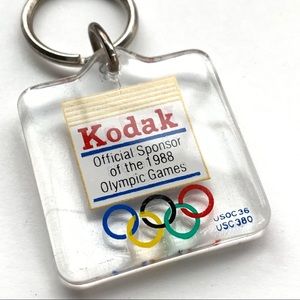 1988 KODAK🎄Vintage Ornament or Keychains-Set of 2